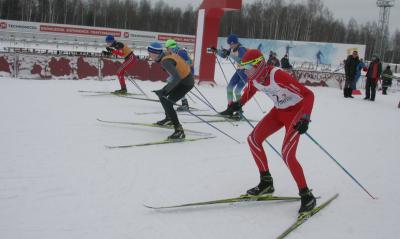 Под Рязанью прошли соревнования чемпионата и первенства города в командном лыжном спринте